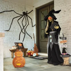 Lit Oversized Spider Décor