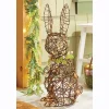 Lit Rattan Rabbit