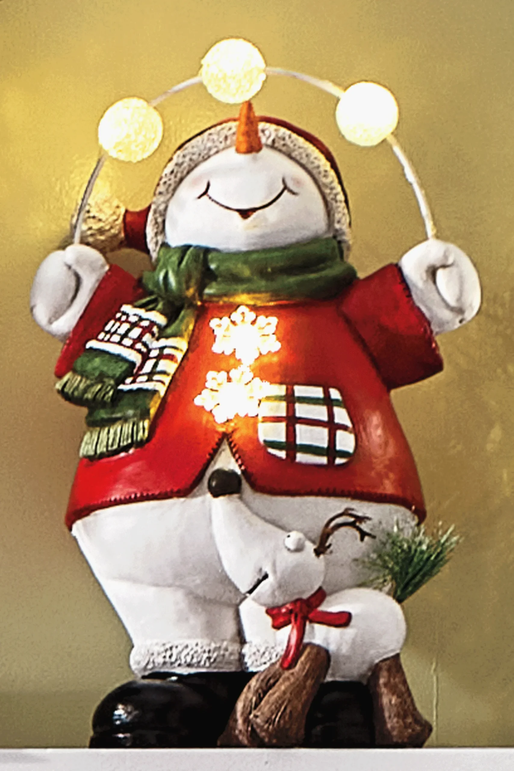 Lit Snow Family