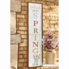 Lit Splash into Spring Porch Sign