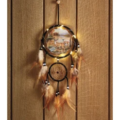 Lit Wildlife Dream Catcher