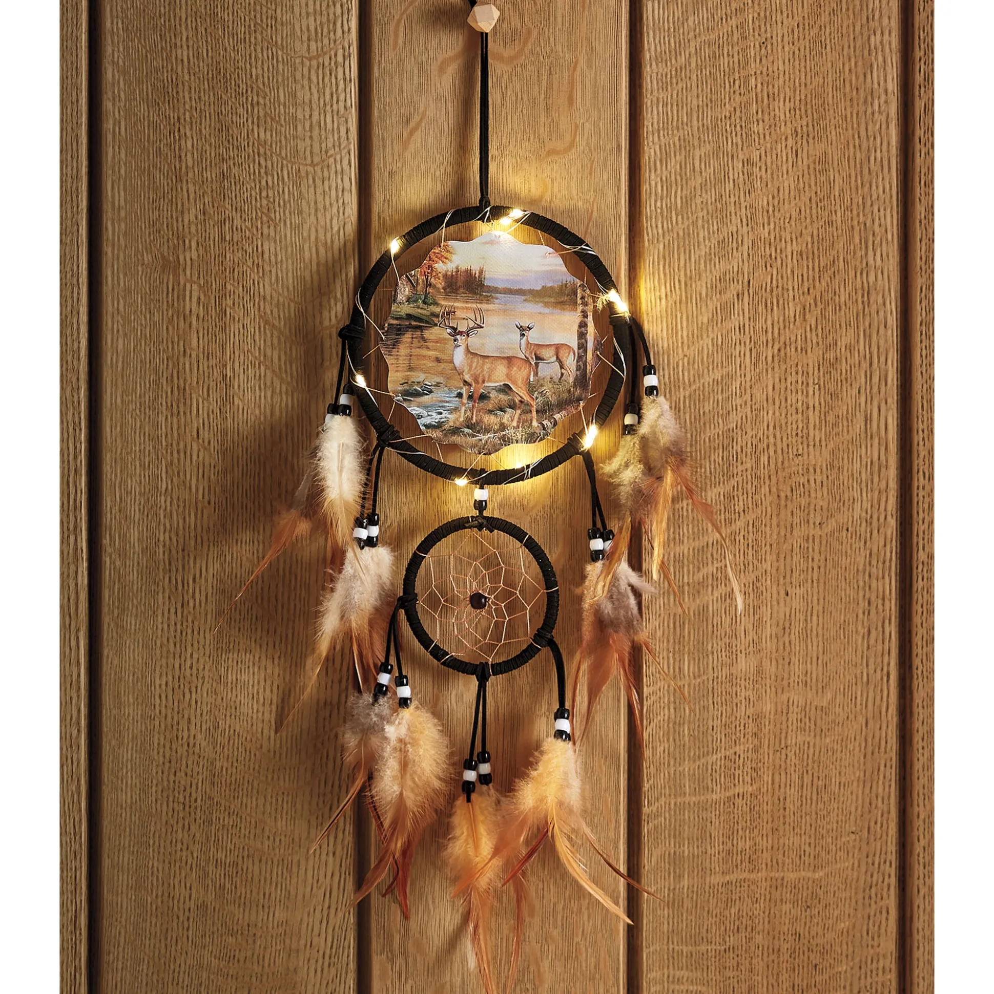 Lit Wildlife Dream Catcher