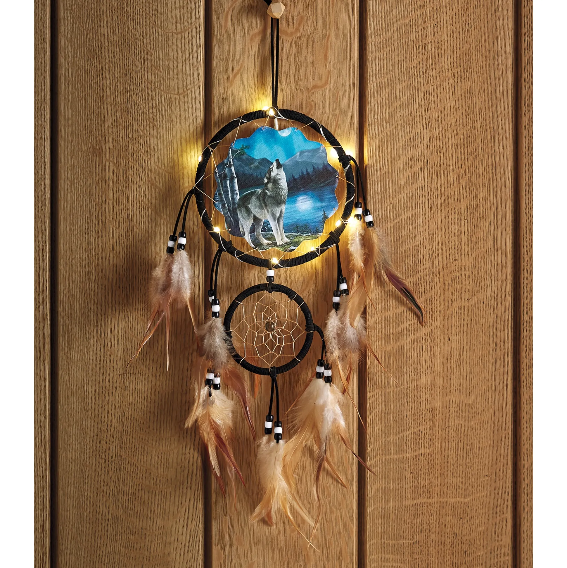 Lit Wildlife Dream Catcher