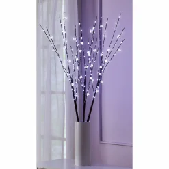 Lit Willow Branches