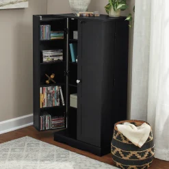 Locking DVD/CD Cabinet