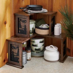 Lodge Corner Shelf