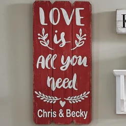Love is All Word Art