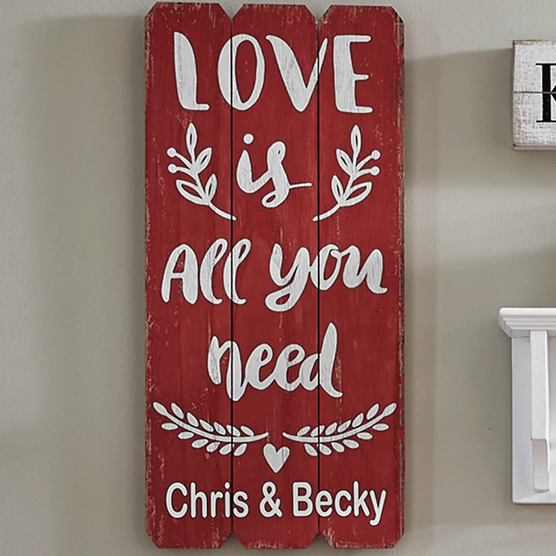 Love is All Word Art