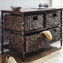 Lowboy Basket Storage