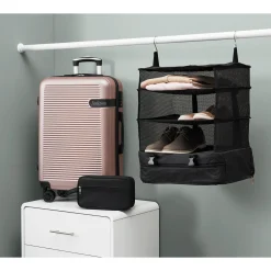Luggage with Hanging Organizer