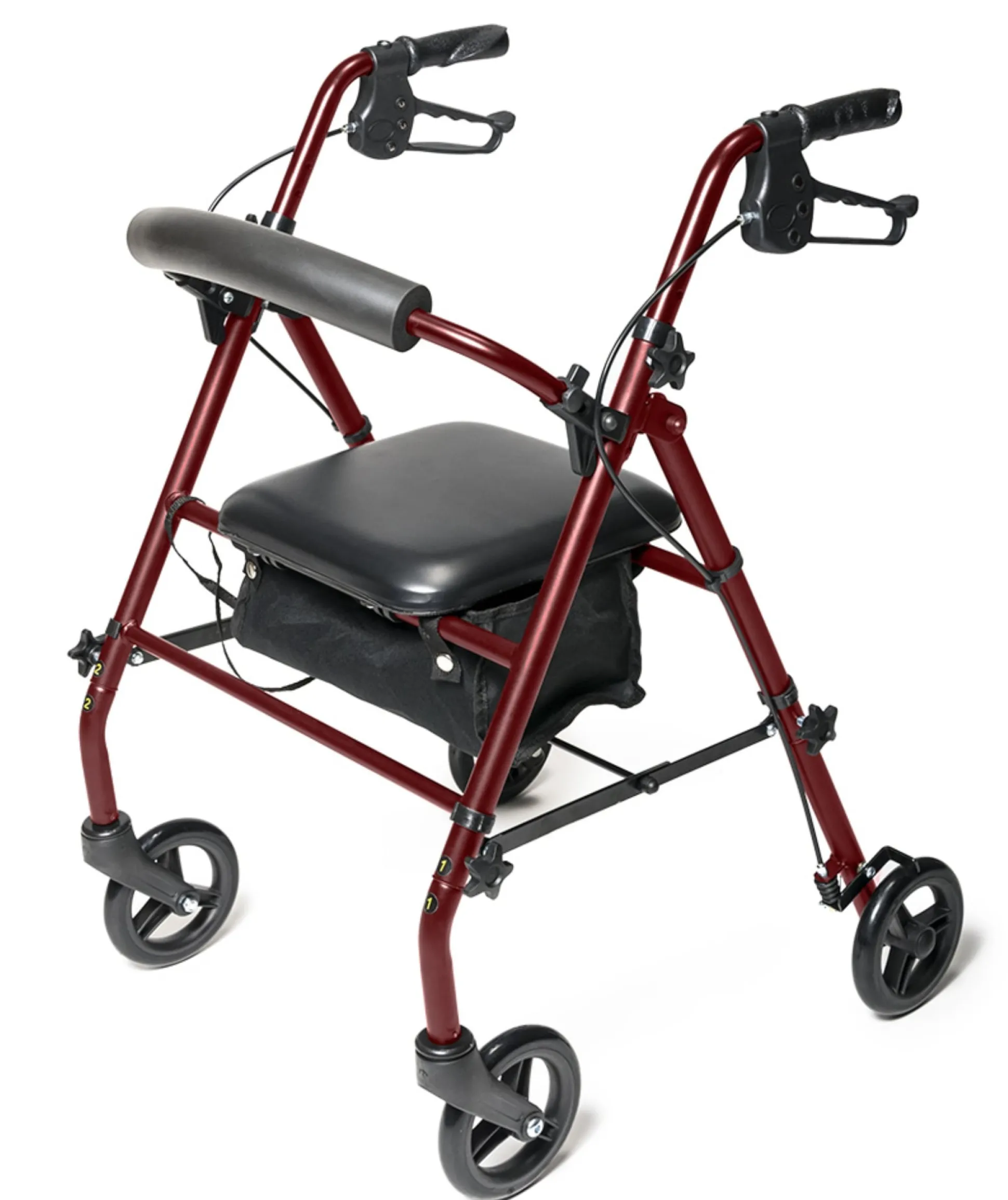 Lumex Walkabout Steel Knock-Down Rollator