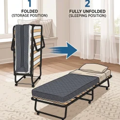 Luxor Rollaway Folding Guest Bed