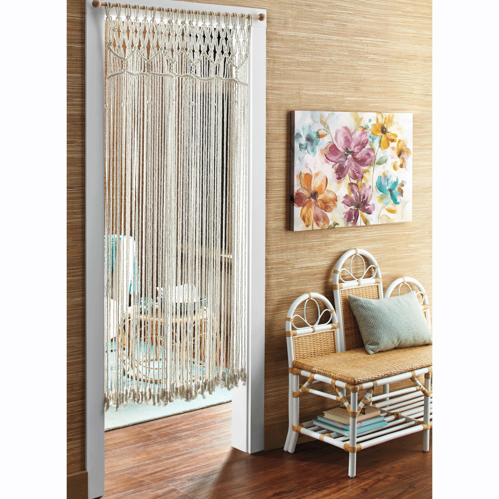 Macramé Room Screen