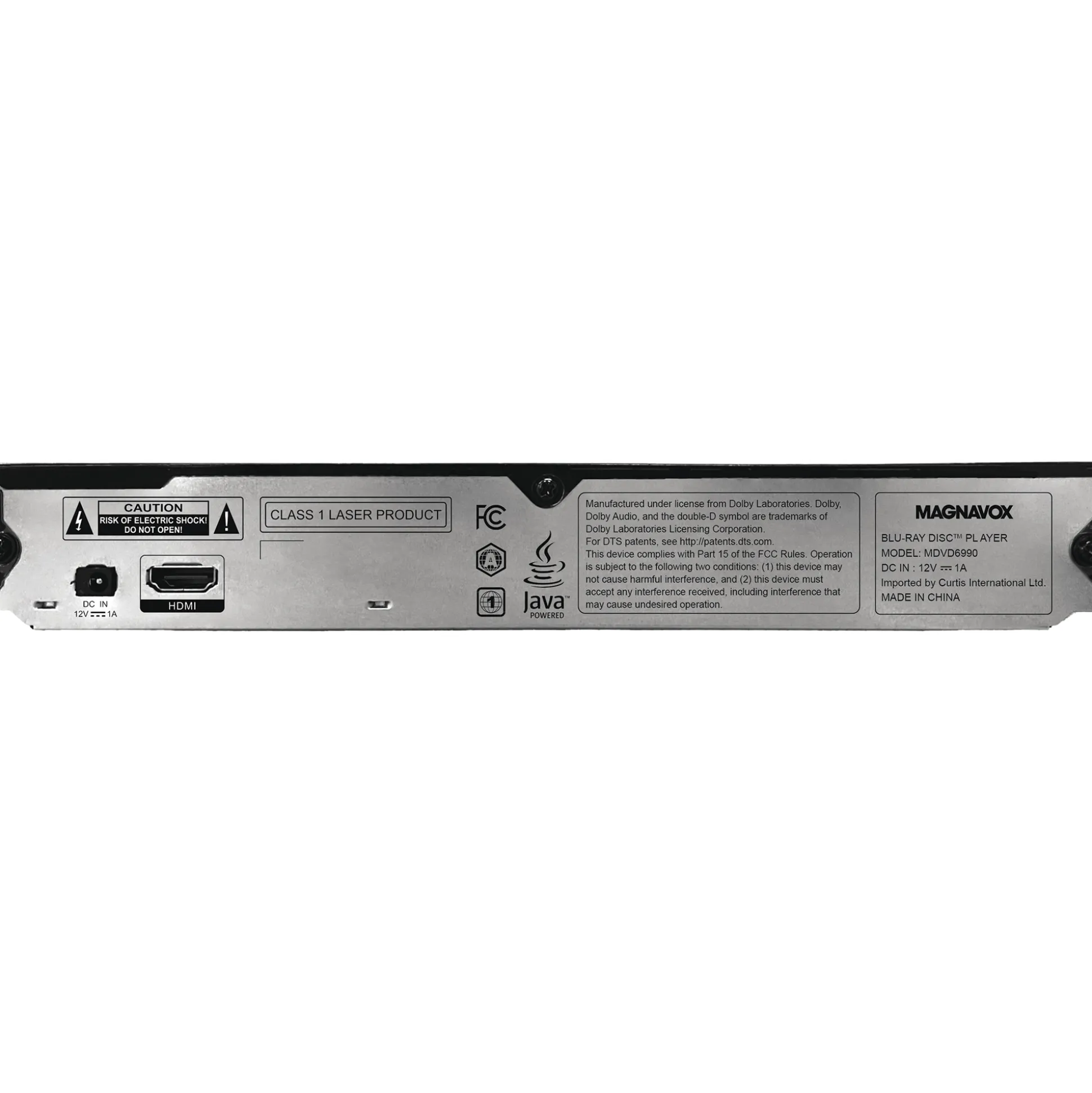 Magnavox Blu-ray Player