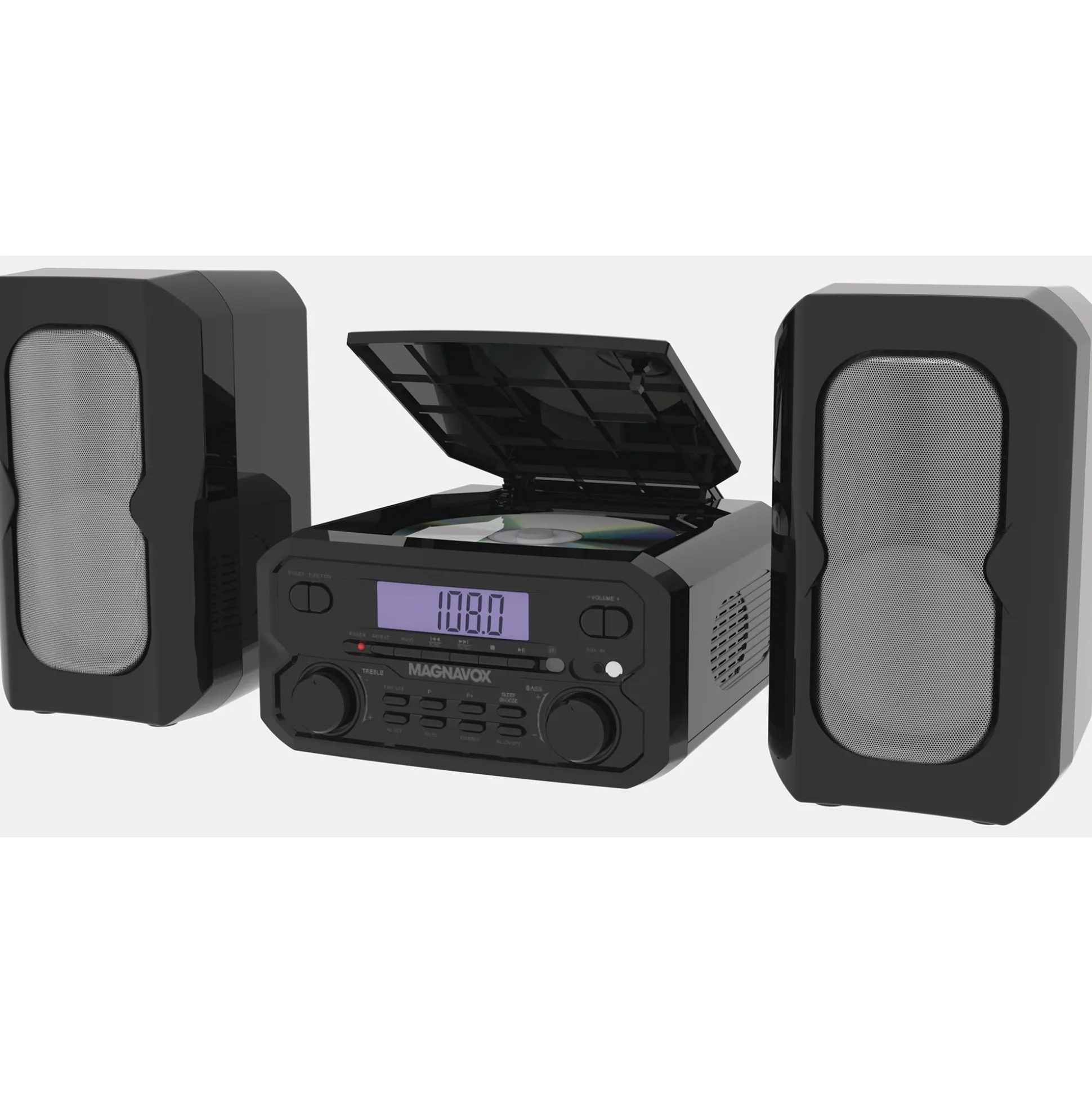 Magnavox 3-Piece CD Shelf System