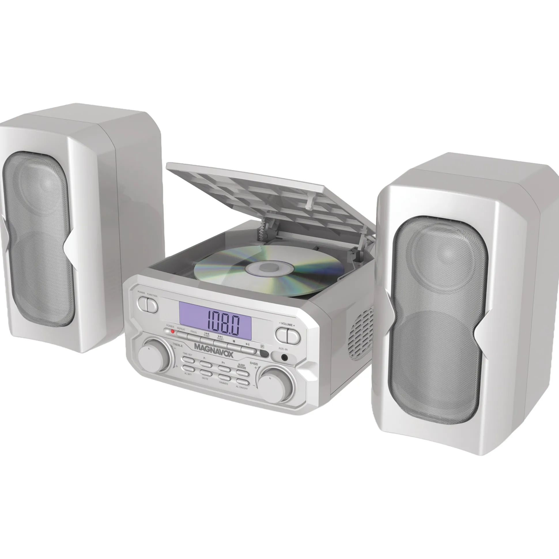 Magnavox 3-Piece CD Shelf System