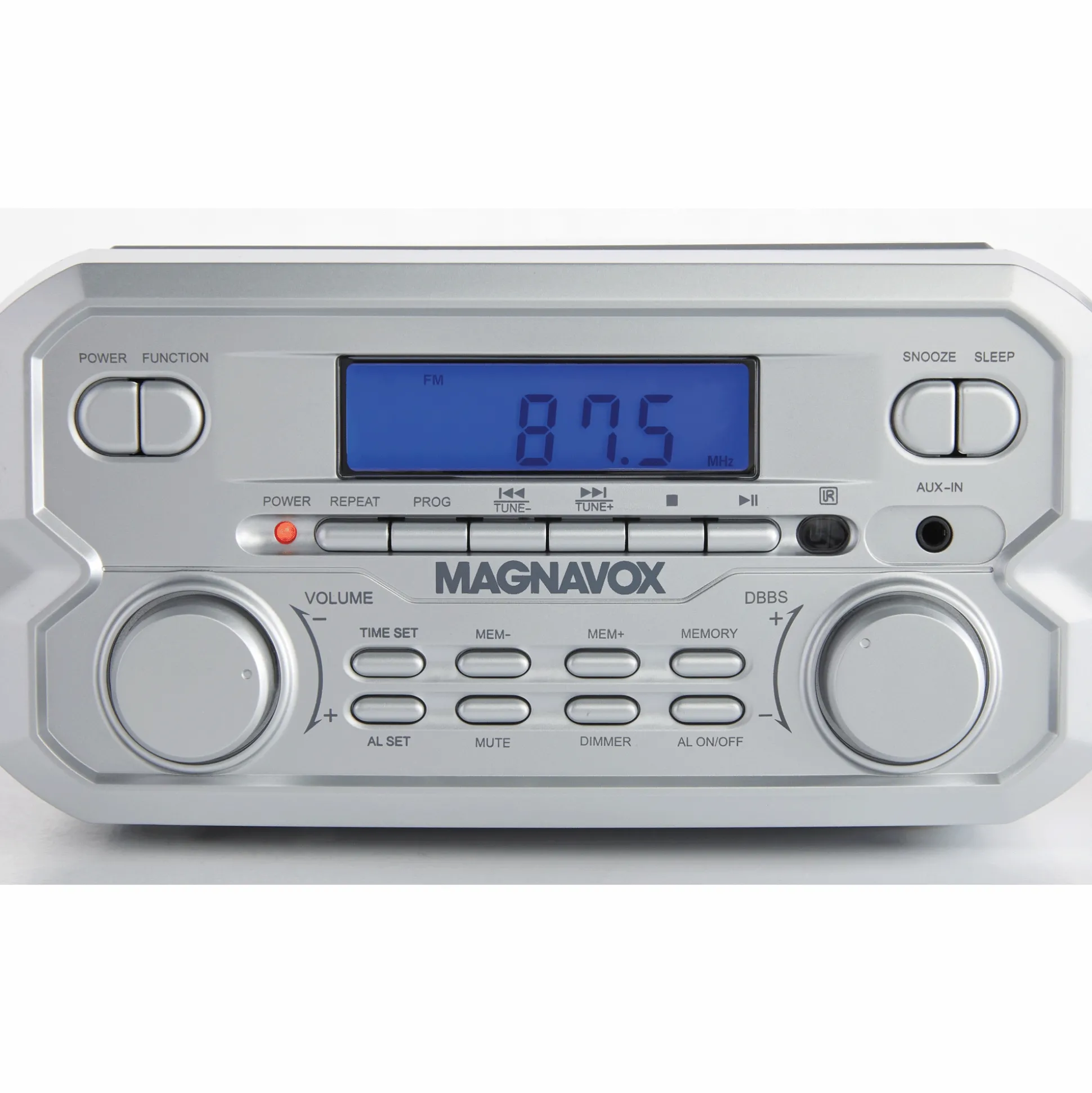 Magnavox 3-Piece Shelf System with CD, Bluetooth & FM Radio