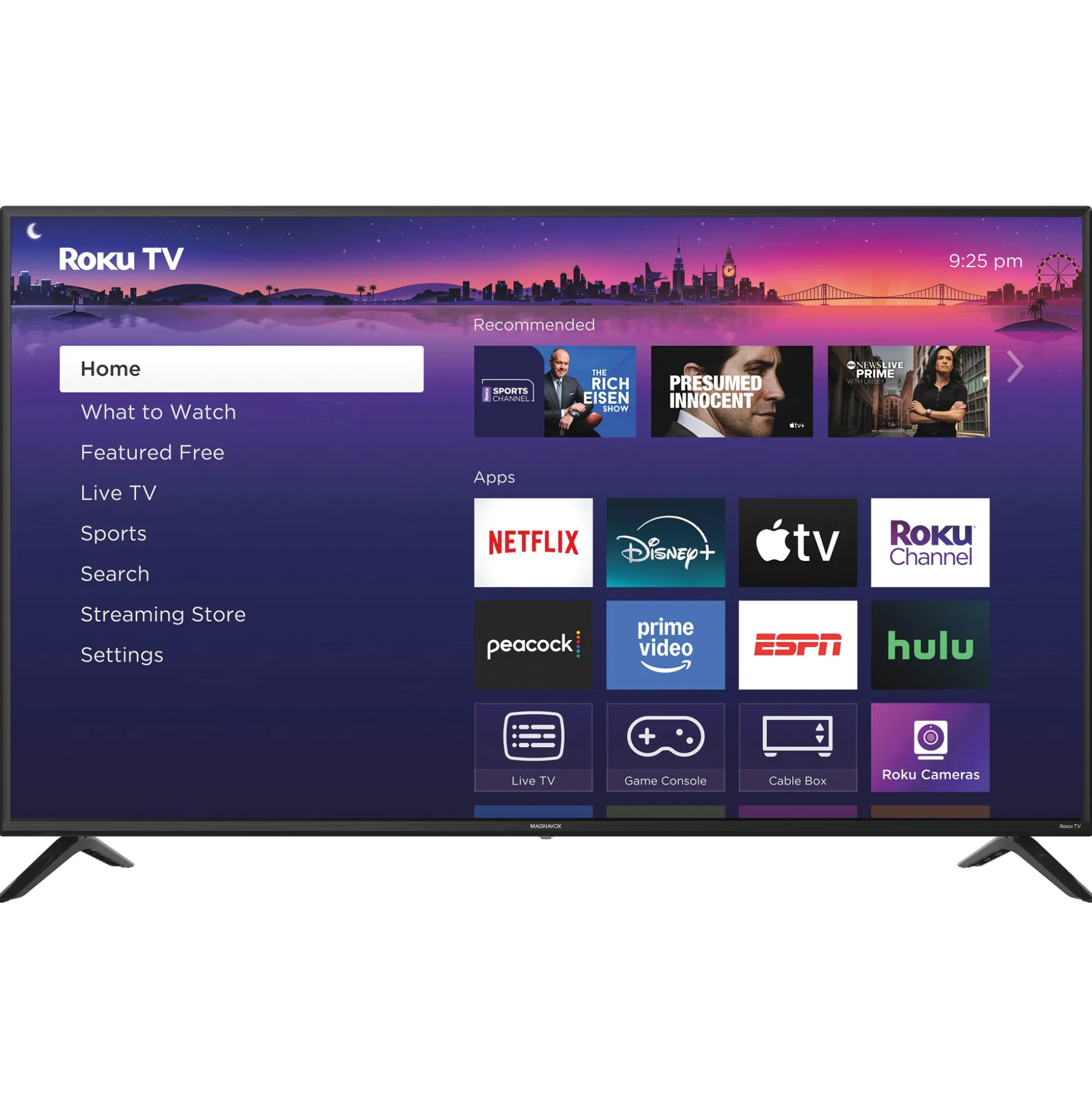 Magnavox 50" Smart TV with Roku