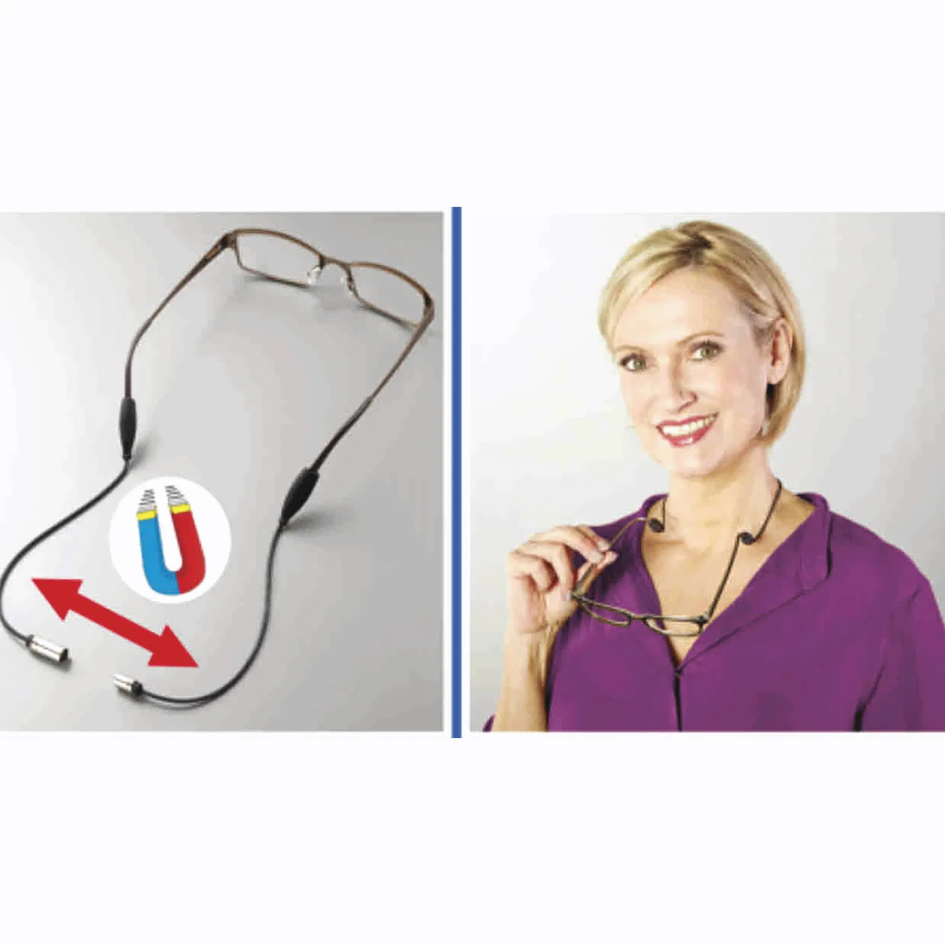Magnetic Eyeglass Strap