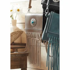 M.C. Handbags Lily Fringe Crossbody