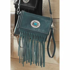 M.C. Handbags Lily Fringe Crossbody