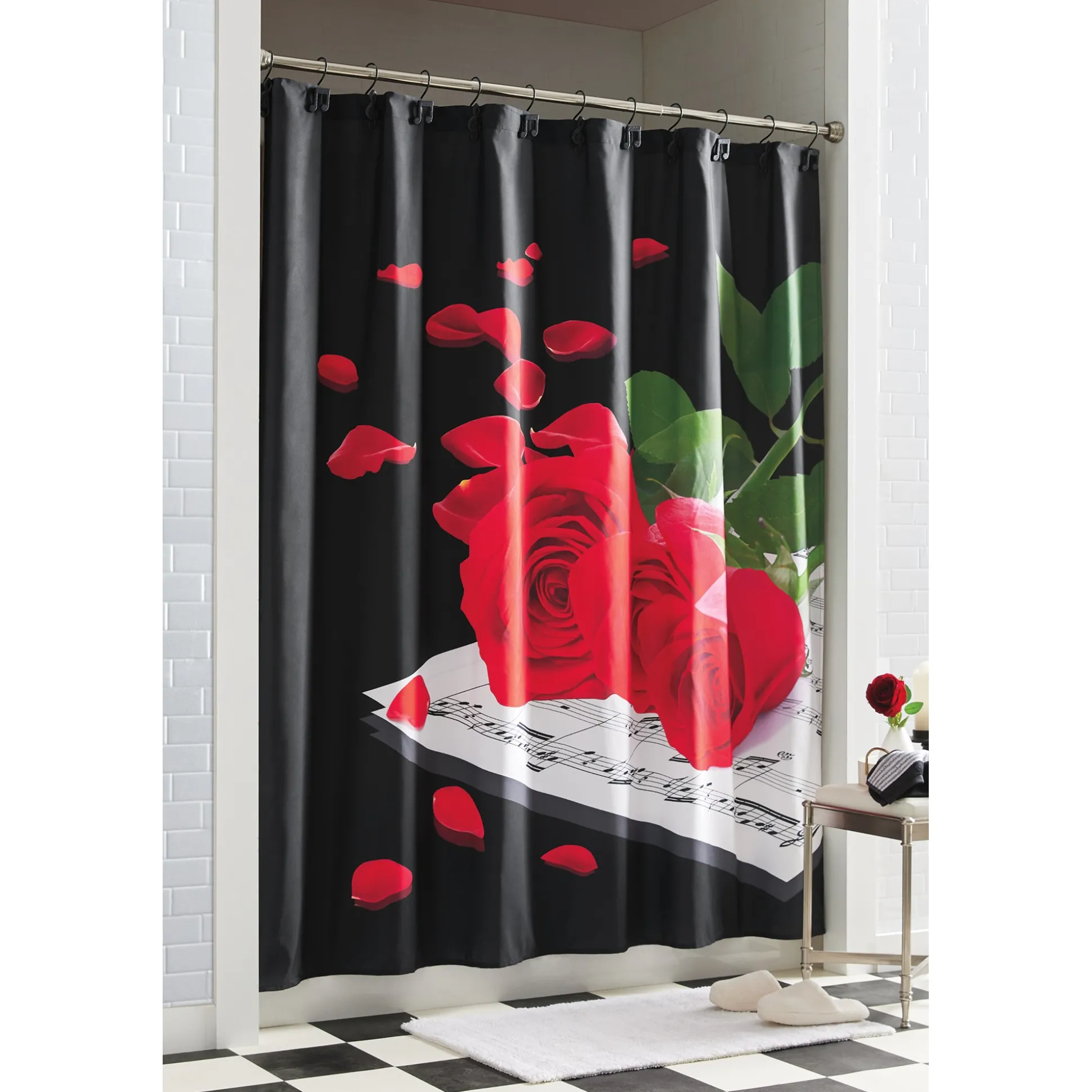 Melody Rose Shower Curtain