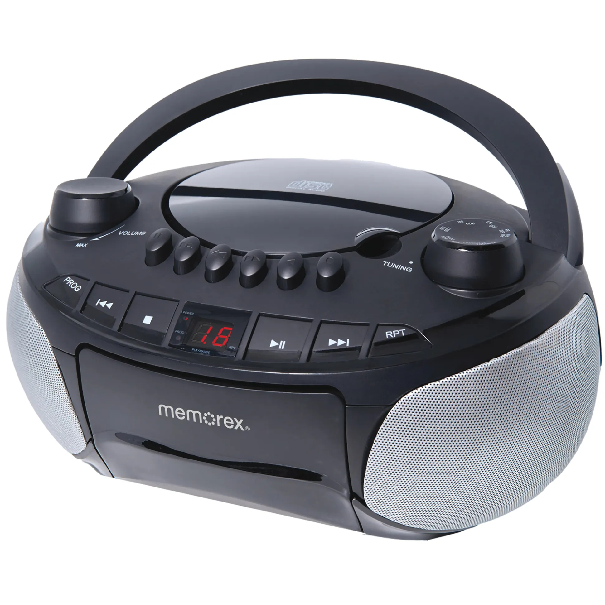 Memorex AM/FM CD & Cassette Player