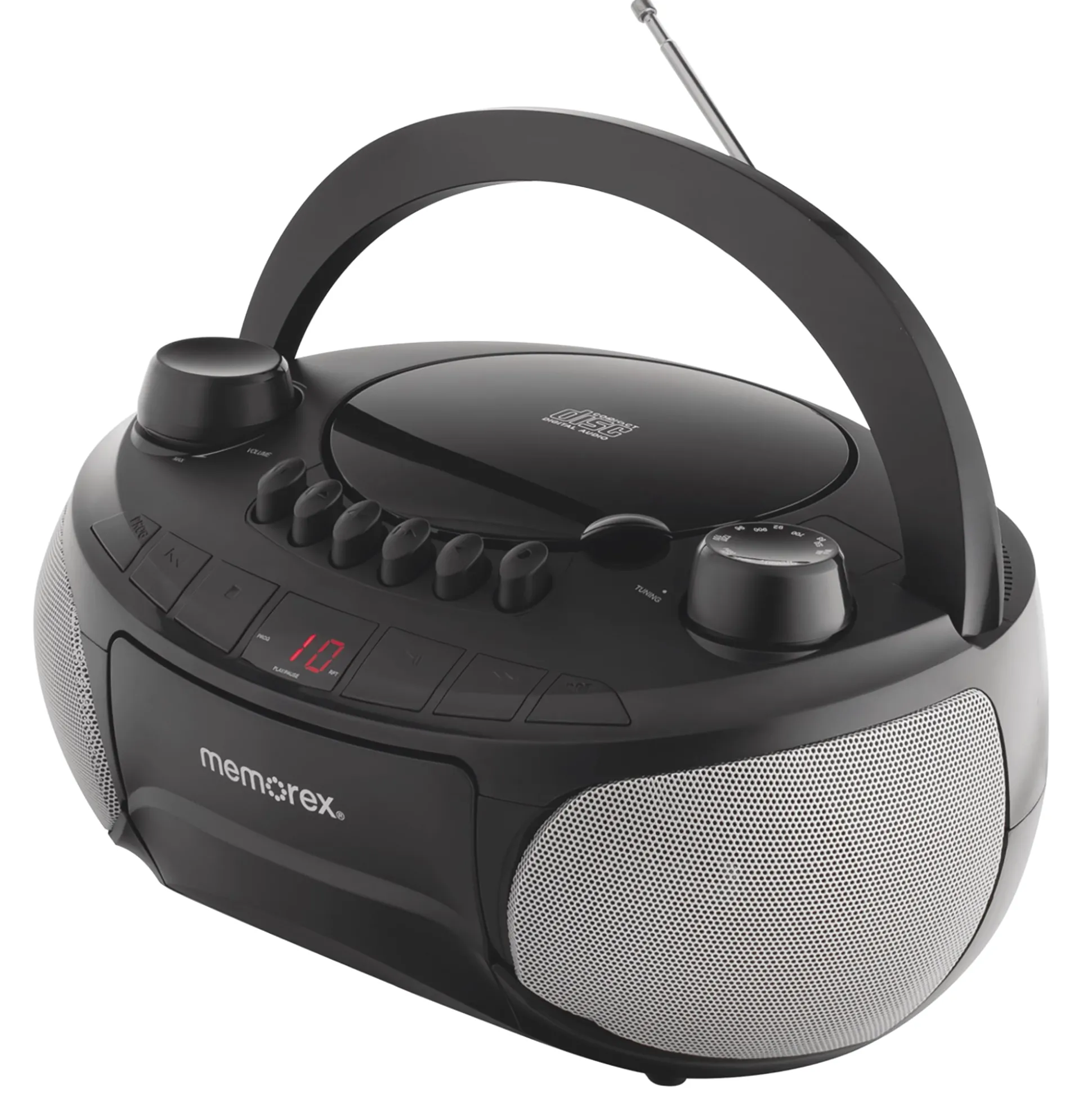 Memorex AM/FM CD & Cassette Player