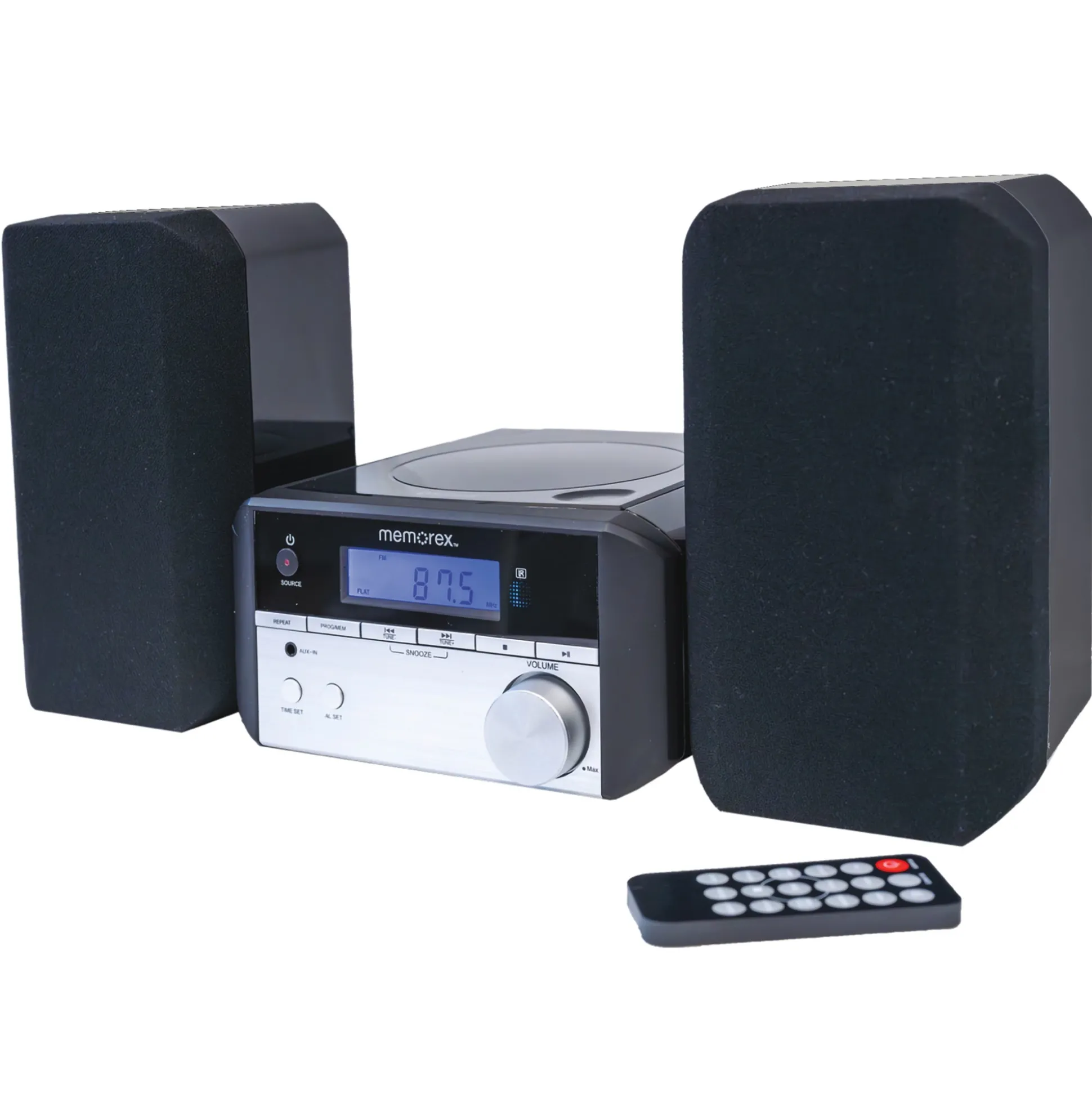 Memorex CD Micro Music System with Radio & Bluetooth
