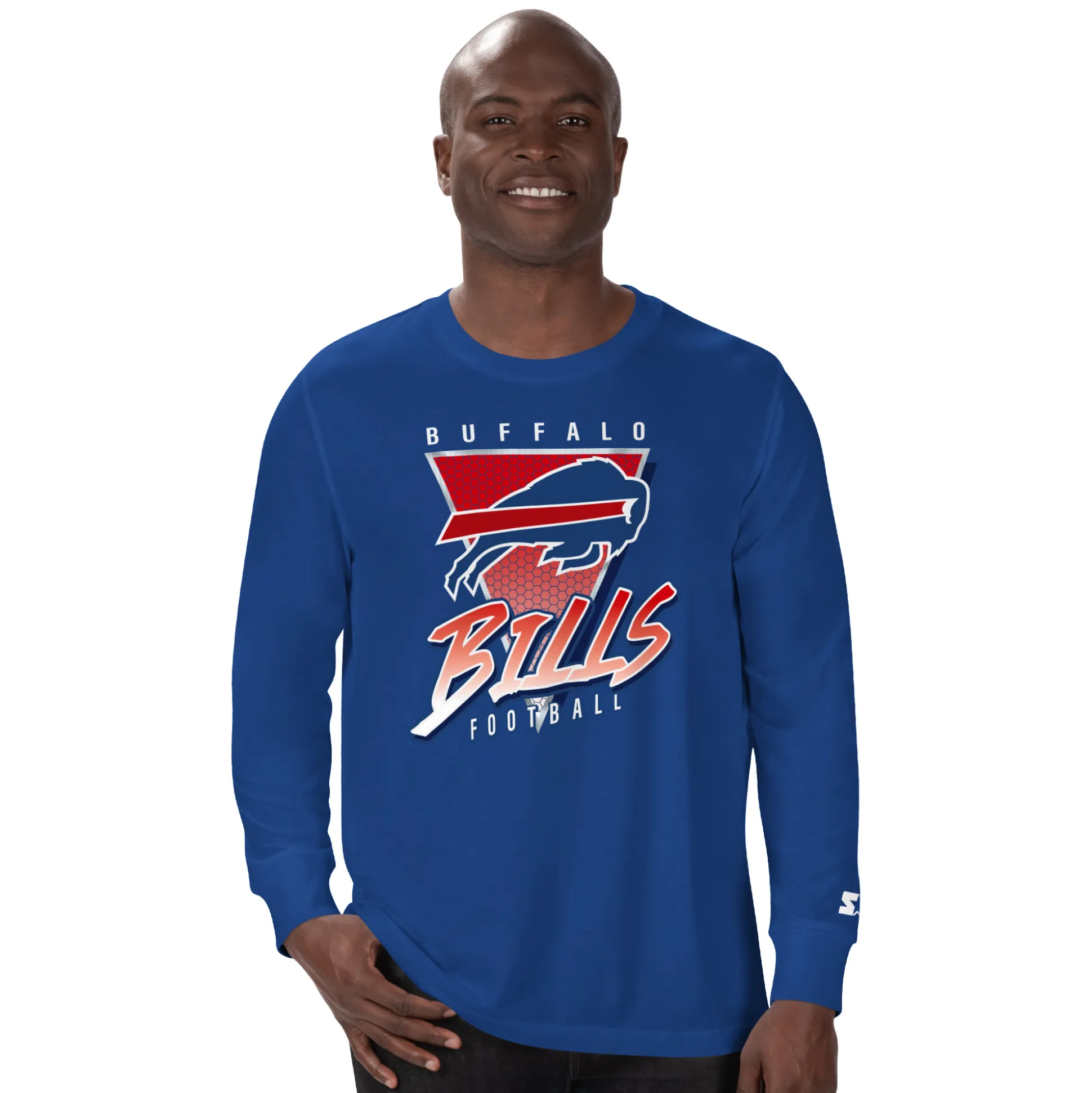 Men's Long-Sleeve NFL Crewneck Tee