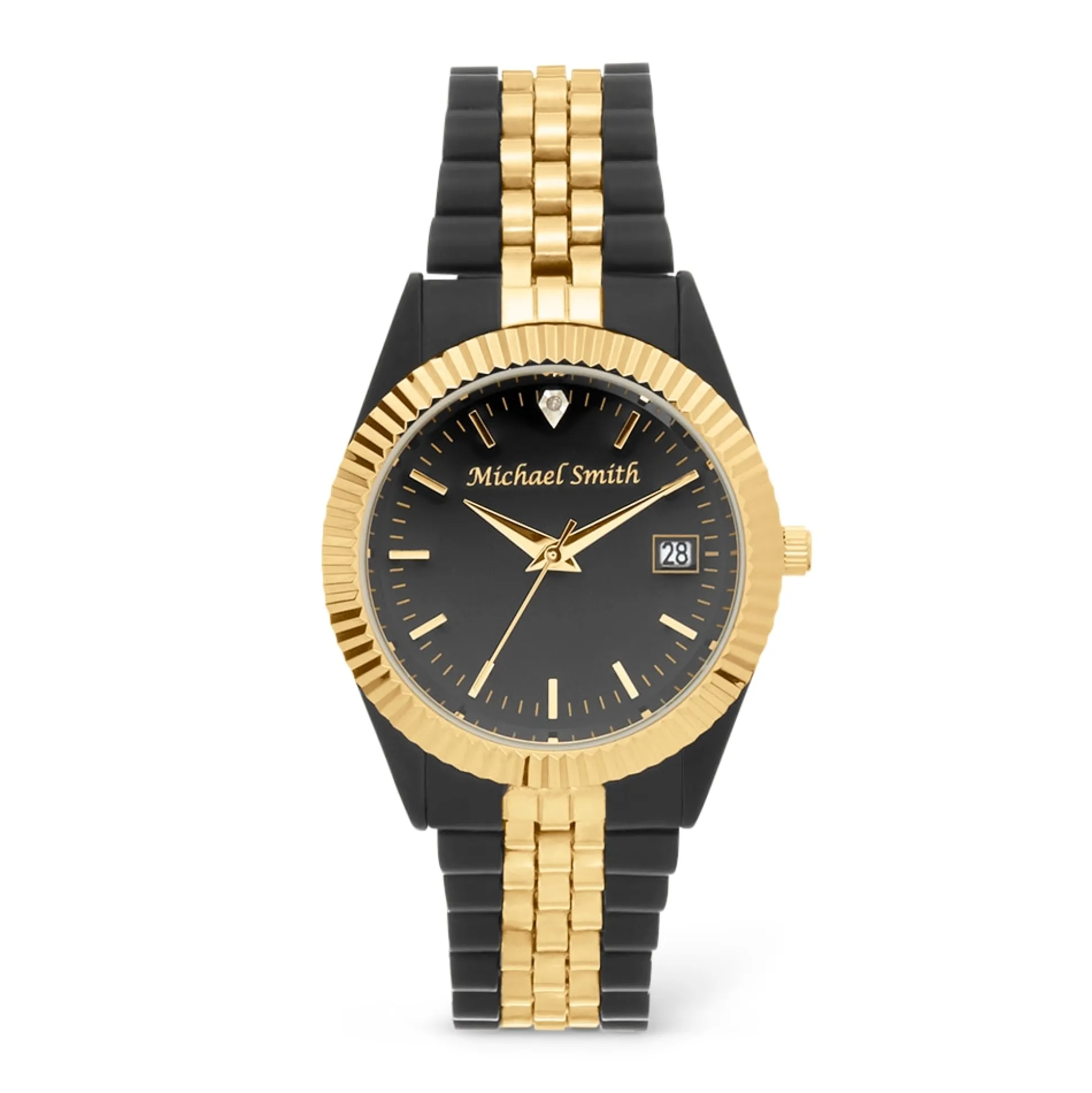 Men's or Women's Personalized Watch with Diamond Accent