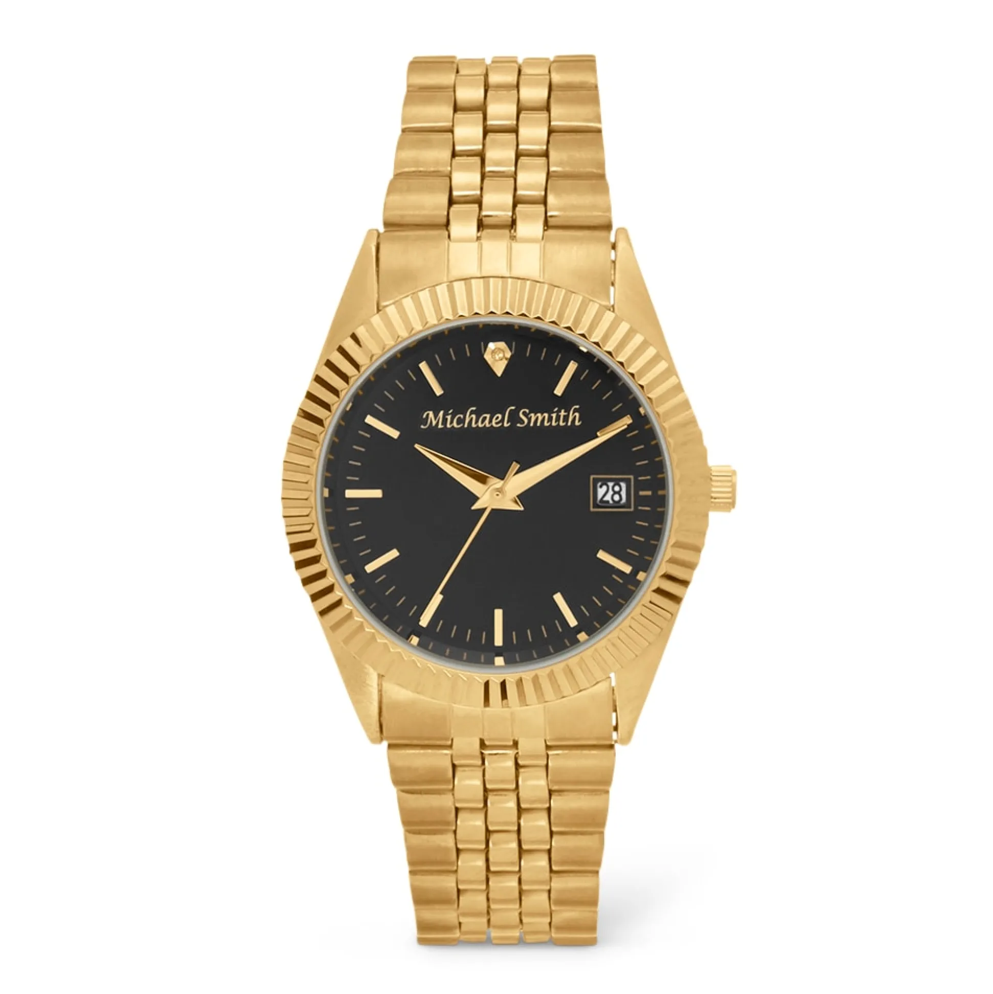 Men's or Women's Personalized Watch with Diamond Accent