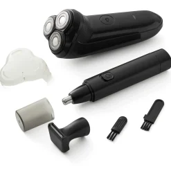 Men's Rechargeable Shaver with Trimmer