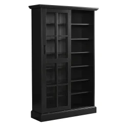Merrick Sliding-Door Media Cabinet