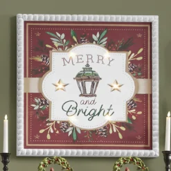 Merry and Bright Wall Art