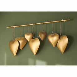 Metal Hearts Wall Art