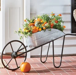 Metal Wheelbarrow