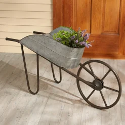 Metal Wheelbarrow
