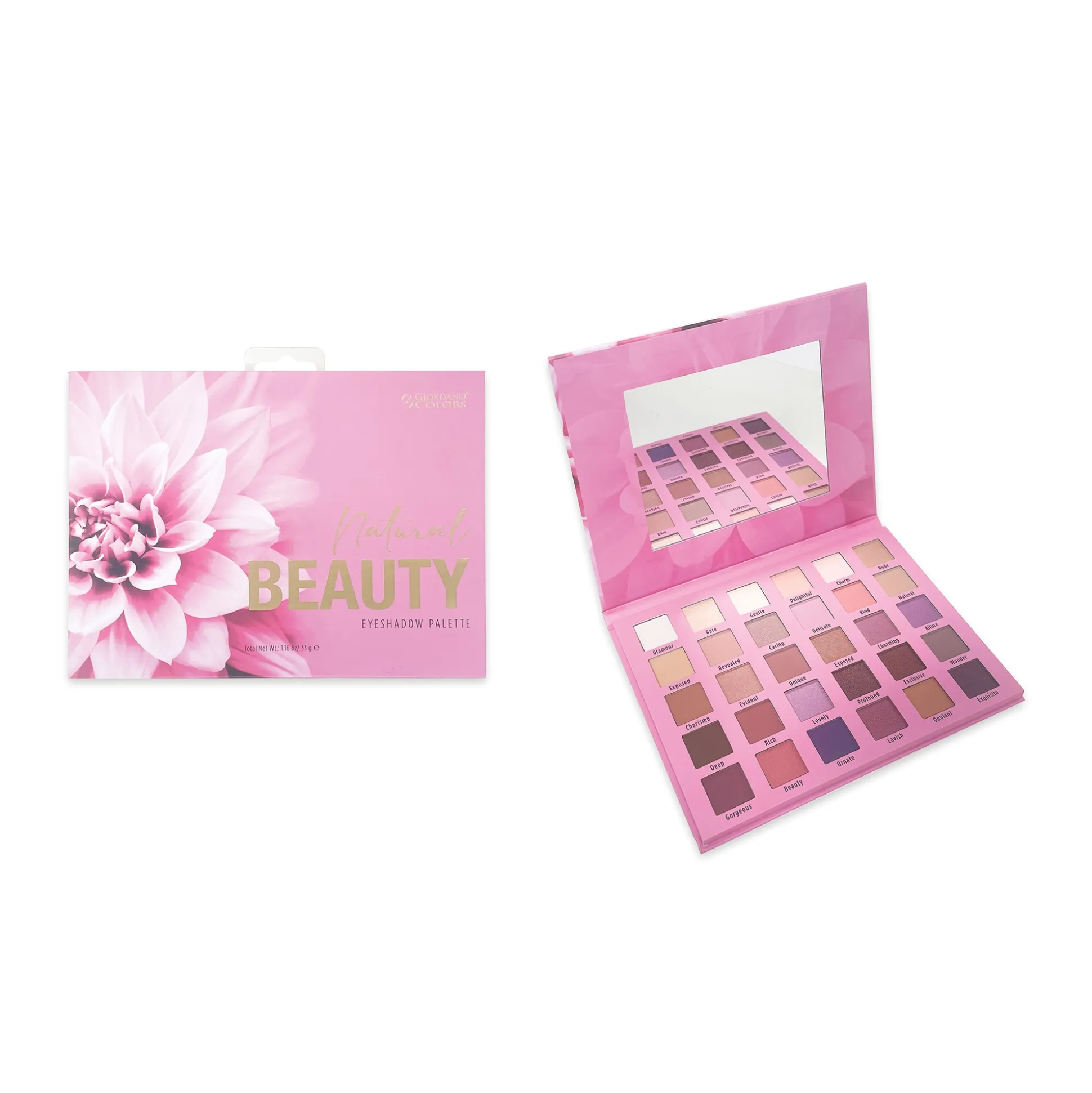 Michael Giordano Natural Beauty Eyeshadow Palette