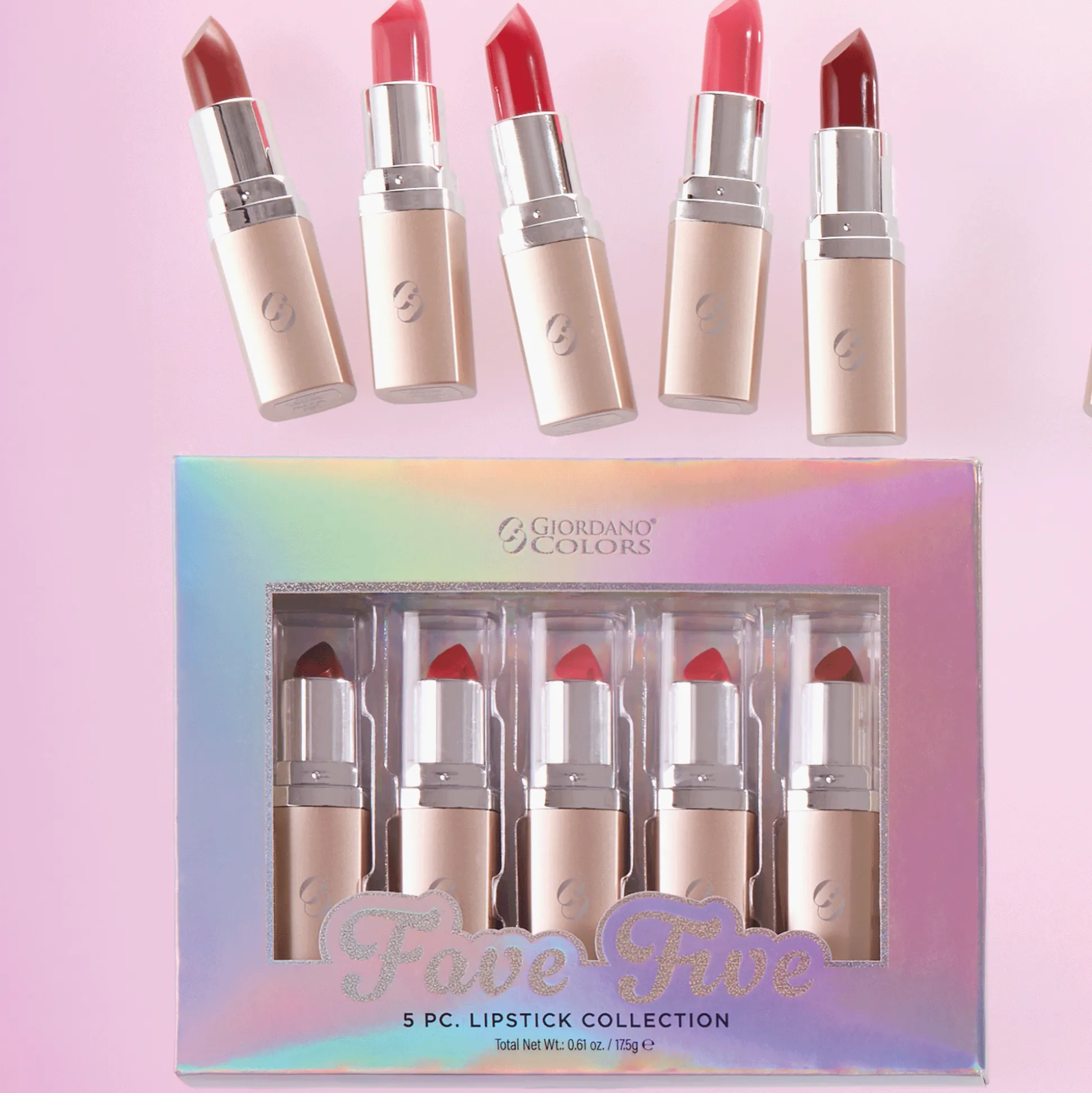 Michael Giordano 5-Piece Lipstick Collection