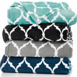 Microfleece Ogee Throw