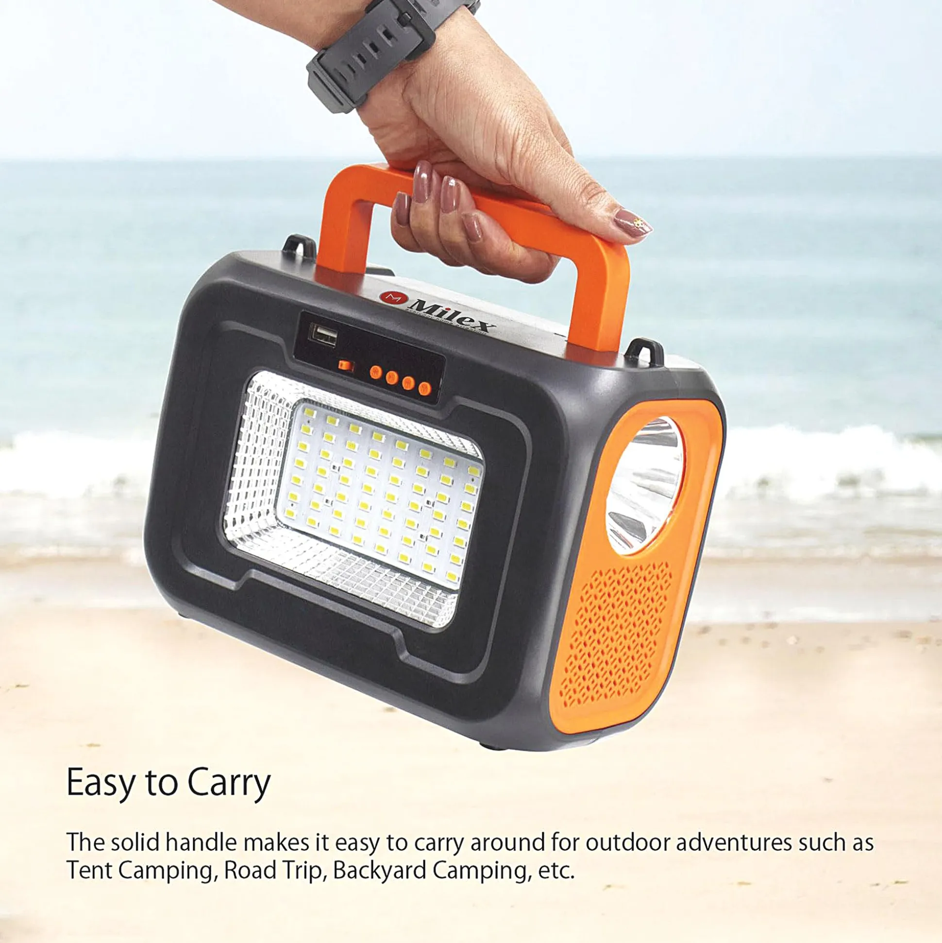 Milex Insta Solar Power Station with Solar Panel