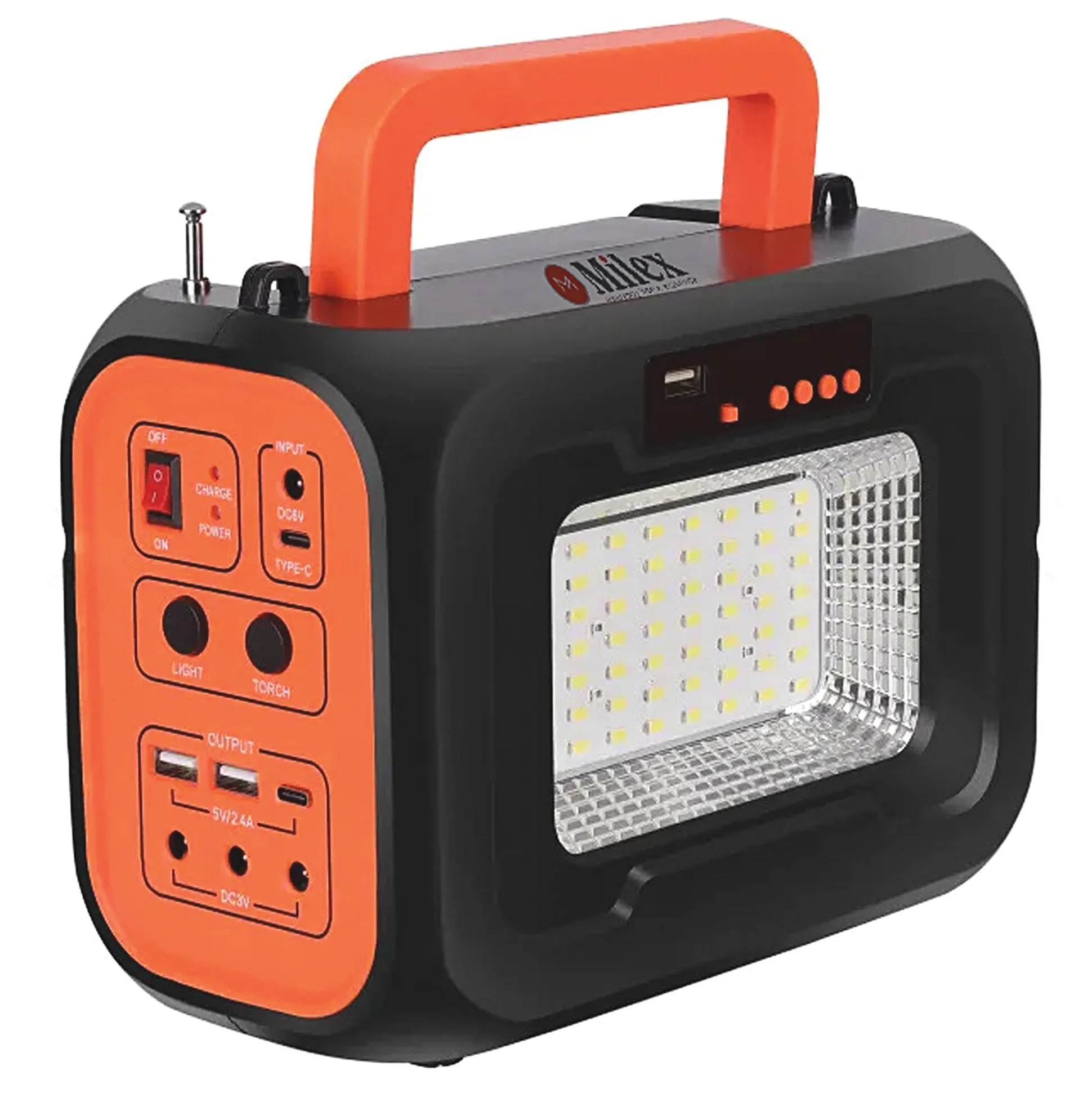Milex Insta Solar Power Station with Solar Panel