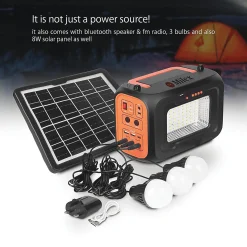 Milex Insta Solar Power Station with Solar Panel