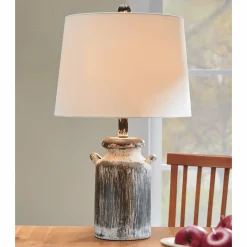 Milk Can Table Lamp