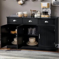 Miller Shaker-Style Sideboard Buffet Cabinet