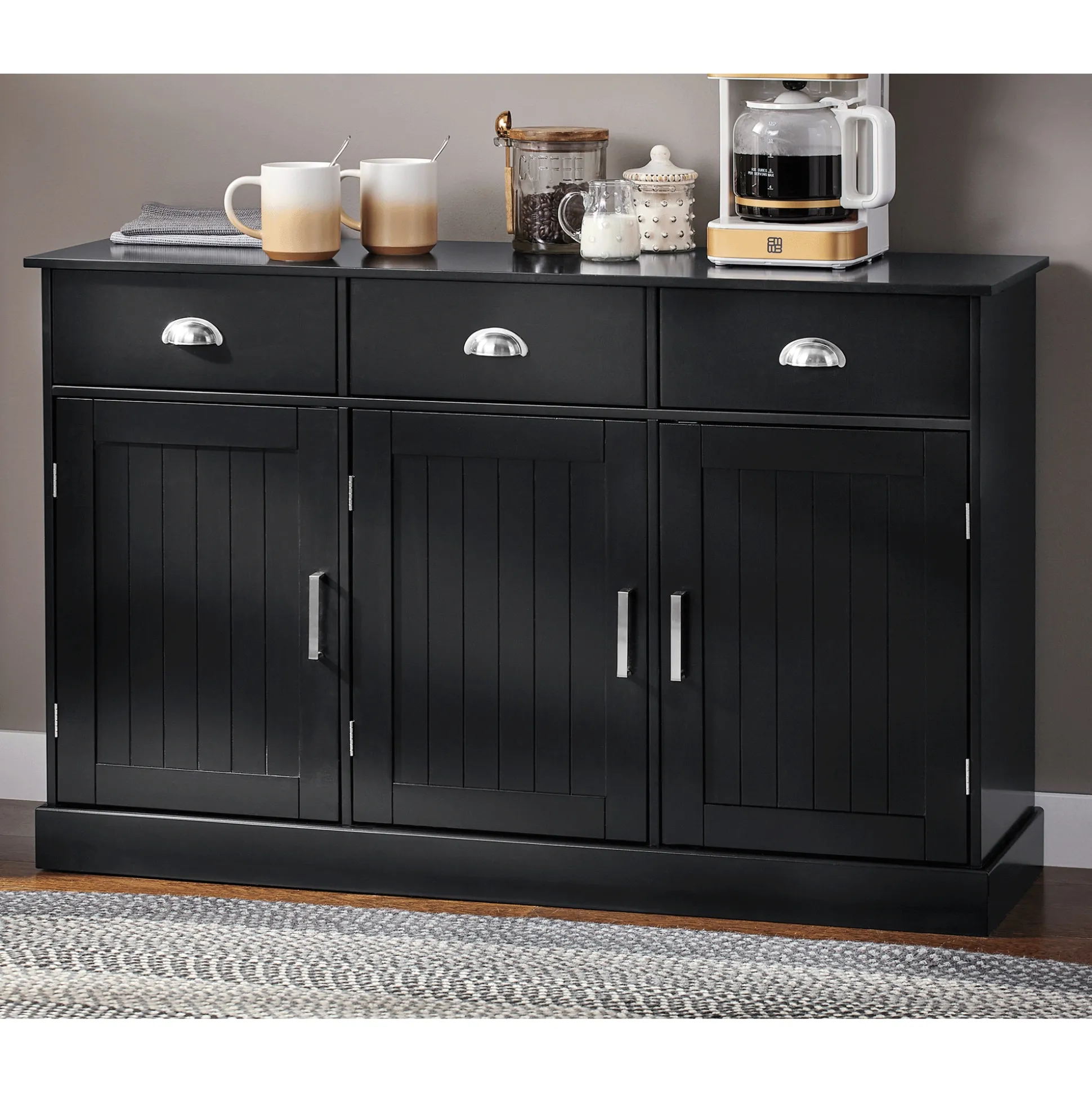 Miller Shaker-Style Sideboard Buffet Cabinet