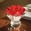 Mini Glass Flower Bouquet