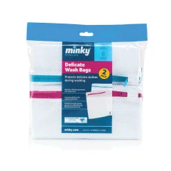 Minky Set of 2 Delicates Wash Bags