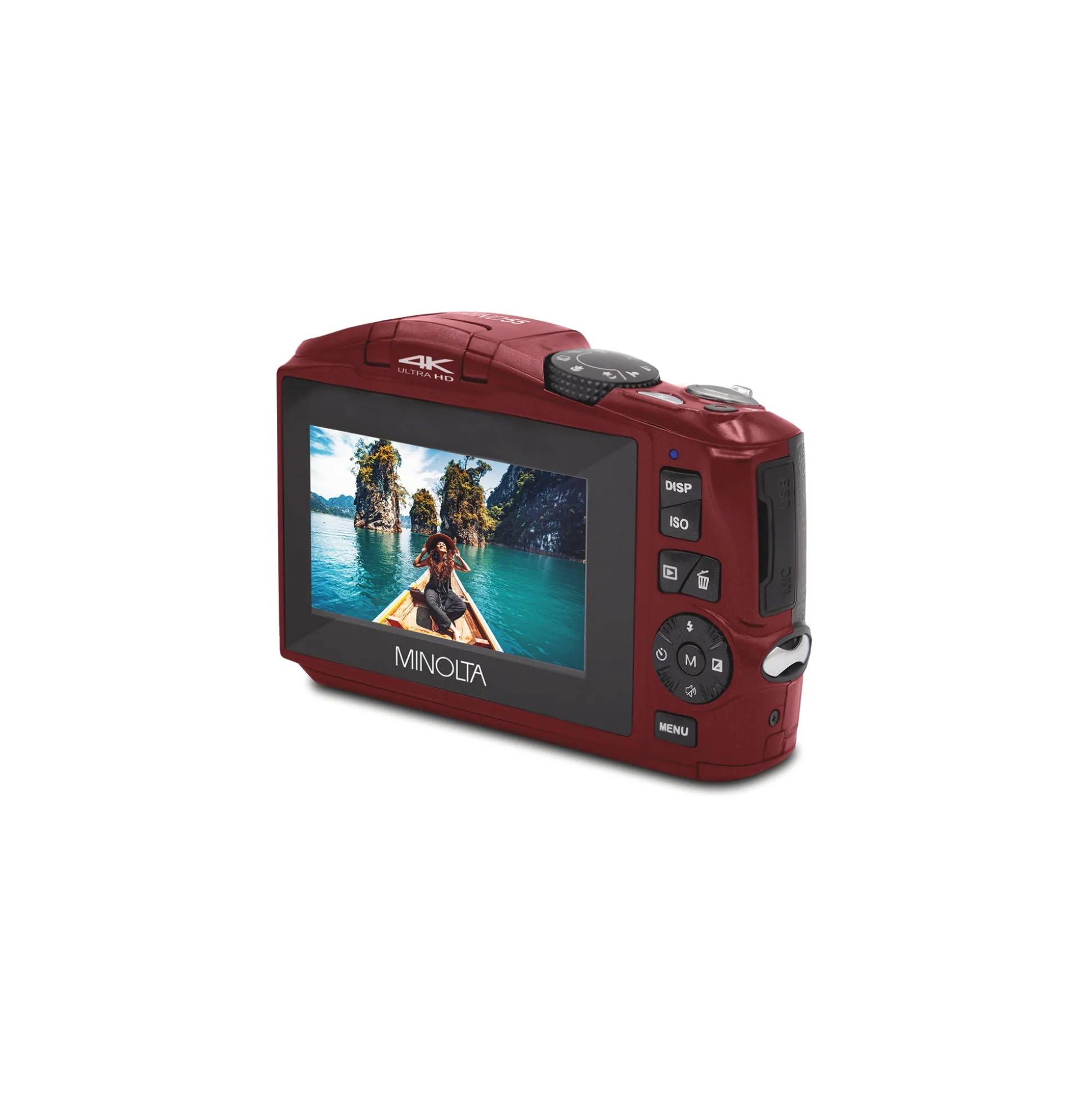 Minolta 64 MP Digital Camera with 4K Ultra-HD Video